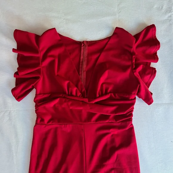 Red Jumpsuit - Picture 5 of 8